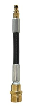 M&M Smartek Quick Connect Adapter #1 18cm für Kärcher/Kränzle | Verbindet Hochdruckreiniger, Pistole, Schlauch oder Zubehör; passend für Kärcher, Kränzle, M22x1,5, Quick Connect, #1 18cm.