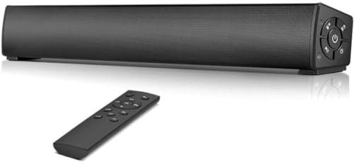 VipMan Altavoz de PC, Altavoz 5,0, Potente Barra de Sonido Envolvente 3D, TV, Ordenador, Altavoces estéreo, portátil, estantería, Columna de Altavoz