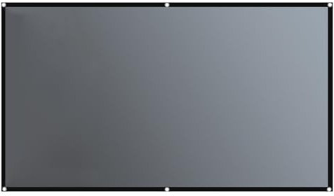 Projector Screen - Black Projector Screen, No Crease Home Theater | Foldable Projection Screen, Anti-Light Projection Screen, 60-130 Inch Foldable Portable Movie Cloth for Home Theater Movies