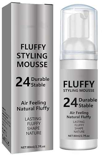 Haarstyling-Mousse, formender Schaum, fester Halt, Volumen-Mousse für lockiges Haar, Perücke oder Weben, reduziert und verhindert Frizz, definiert Locken, pflegt trockenes und zerreißendes Haar –