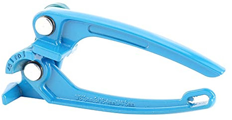 Yosoo Health Gear 3-in-1 Manual Tube Bender, 3mm-6mm Pipe Bender, Aluminium, Blue, 1 x Package