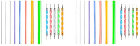 ISTOVO 26X Mandala Punktier Werkzeuge Set Zum Malen Von Steinen, Malen Von Steinen Dot Kit, Acryl Stift, Bohr Werkzeug, Schablone DIY Wand Kunst