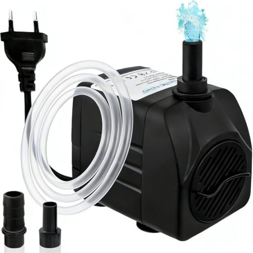 Awroutdoor Ultratyst dränkbar vattenpump, ultratysta dammpumpar, akvariepumpar, akvariepump, fontän, akvarium, trädgård, fontän för utomhusbruk, fontän