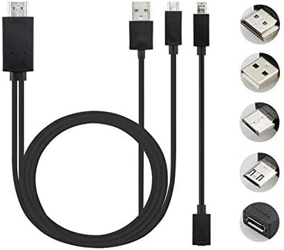 Universale Android Phone MHL Micro USB a HDMI 1080P HD Cavo Adattatore - Nero