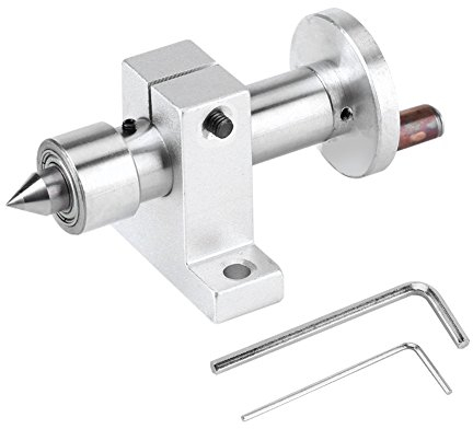 Garosa Mini Lathe Machine Double Bearing Live Center Revolving Centre DIY Parts Lathe Parts Accessories