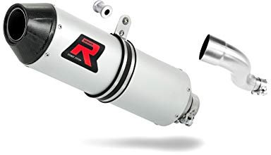 DOMINATOR Terminale di Scarico Marmitta Silenziatore MX2 compatibile con YFM 250 Raptor 2008-2013