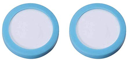2PZ 20mm Disco de Cerámica Acuario CO2 Densidad Difusor con Anillo de Sellado de Silicio Acuario Difusor de CO2 Atomizador Reactor Cerámica Refinamiento Rebanada Disco de Reemplazo de Dióxido Carbono