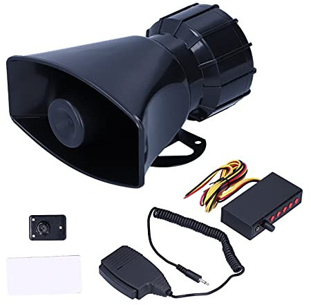 Aramox 12V 100W 125 dB Auto Hupe 5-Sound Alarm Sirene