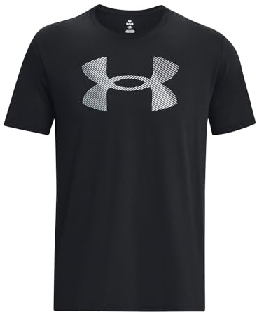 Under Armour Men Big Logo Fill SS, Sports T-Shirt with Logo, Super-Soft Sportswear, Men's T-Shirt with Logo