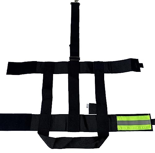 LINE2design Firefighter Watercan Harness with Adjustable Strap - Black