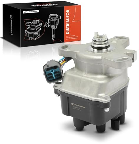 A-Premium Ignition Distributor with Cap and Rotor Compatible with Honda Civic 1996 1997 1998, Civic del Sol 1996-1997