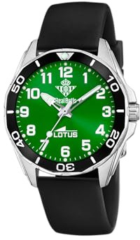 LOTUS Reloj 18942/1 Oficial Real Betis Niño, Temporada 2024/2025 - Caja de Acero Inoxidable
