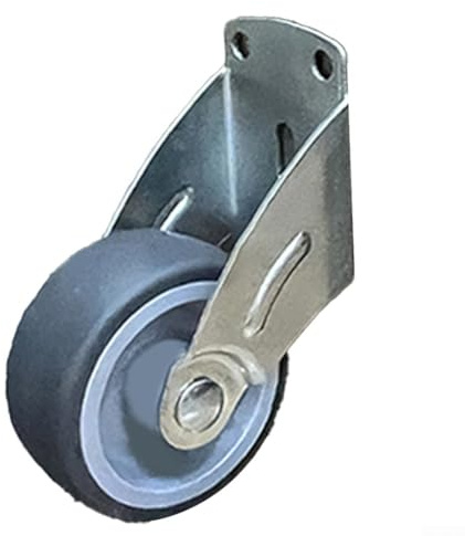 HEBEOT Gate Castor, Door Droop Pulley Door Bottom Support Wheel Adjustable Anti Droop Support Wheel for Cabinet Bottoms, Door Cabinets, Dining Tables 60 * 50 * 20mm