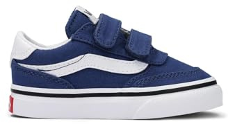 Vans Brooklyn LS V, Zapatillas Niños, 5Tu - Canvas True Navy, 24 EU