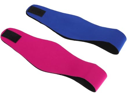 WRITWAA 2pcs Neoprene Swim Ear Band for Pool Surfing Shower Women Boys and Girls Sports Ear Protection Headband