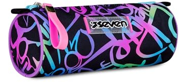 Seven Skolväska, Fuchsia, Ryggsäckstillbehör, grund- och mellanstadieskolor, flickor, Fuchsia, Modern