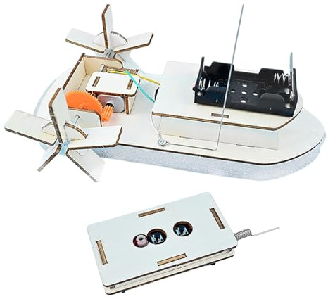 Folpus Kits d'expérimentation scientifique DIY Développement de télécommandes jouets Kits de construction de modèles de bateaux télécommandés