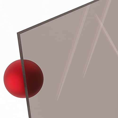 5mm Acrylglas Platte 50x50 cm Rauchglas braun getoent