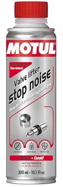 Motul - Trattamento per Punterie Idrauliche - Additivo Curativo per Motori Benzina e Diesel - Antirumore e Antiusura - Migliora Le proprietà dell'Olio Motore - Valve Lifter Stop Noise - 300 ml