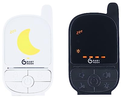 Babymoov Babyphone Handy Care - Sleep Technology, Nachtlicht, Gegensprechfunktion, 500m Reichweite