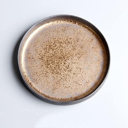thumbgeek Japanische Vintage-Kaffeetasse mit Holzgriff, Retro-Keramikbecher (Untersetzer)