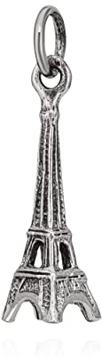 NKlaus Kettenanhänger Eiffelturm aus 925 Silber, Paris, 24x17mm, 1 Stück | Gewicht: 1,1g