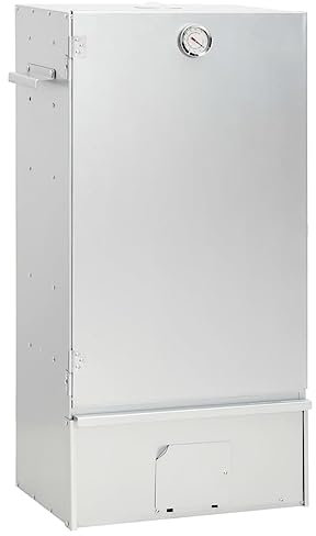 vidaXL Forno Affumicatore BBQ Generatore Fumo Freddo Acciaio Zincato, affumicatore con generatore Fumo, griglia da Esterno, Camera di affumicatura