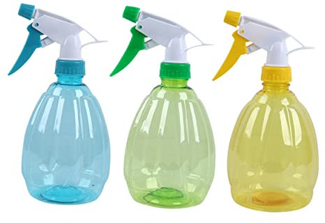 3St Plastiksprühflasche Pflanze Herr Flasche Reinigungsspray Stylisten-Sprühflasche Sprühflaschen Sprühflasche für Pflanzen Wassersprühflasche Anlage Gießkanne
