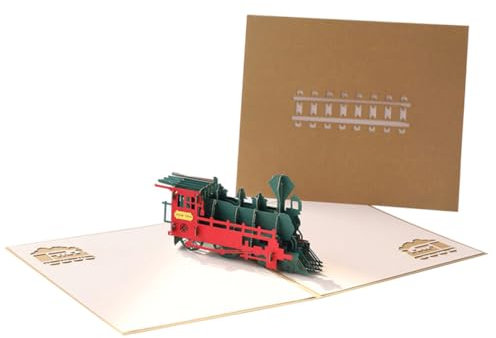 Operitacx Handgemachte Grußkarte 1 Stk Gruß Handbuch Karten selber machen danke dir Karte Muttertagskarte Jahrgang Karte zum Muttertag danke karten aushöhlen Papierkunst 3d Retro-Grußkarte