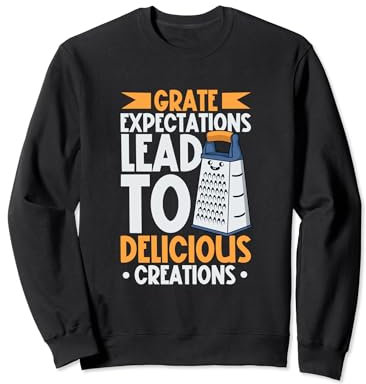 De délicieuses créations - Râpe de cuisine Sweatshirt