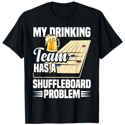 Shuffleboard Sand Pucks Shuffleboard Scoreboard Shuffleboard T-Shirt