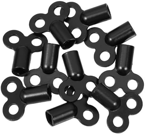 KONTONTY 10pcs Zinc Alloy Radiator Valve Key Bleeding Keys for Radiator Parts Easy to Use Plumbing Tool
