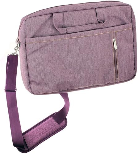 Navitech Étui De Transport Violet - Compatible avec Le FANGOR 13.3 inch Portable Bluray DVD Player