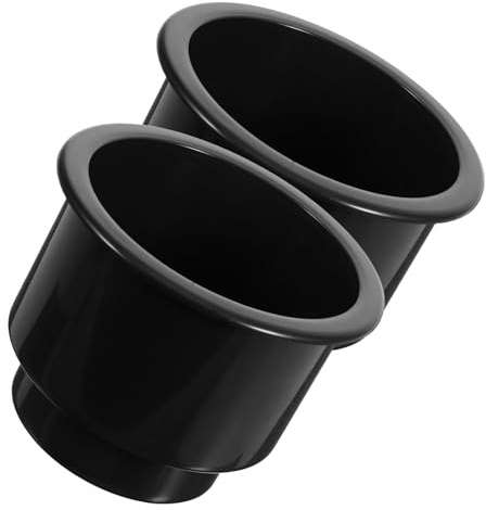 TOYANDONA 2 pièces Porte-gobelet Plastique Étanche pour Bateau et Kayak Support Boisson Portable Léger Lot pour Aventures Plein Air et Camping- Réutilisable