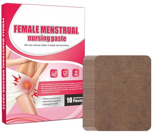 10 cerotti mestruali da donna, efficaci contro i dolori mestruali, dolori addominali, pasta sanitaria