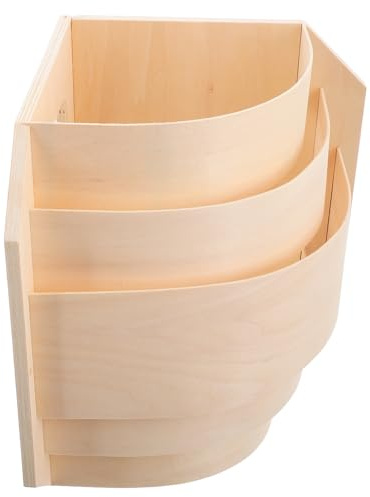 HONMEET Sauna Lampenschirm mit Rechtwinkligem Design Lichtdurchlässig und Stabil für Sauna und Hotelsaunen