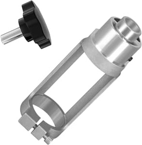 SUIOPPYUW Adaptateur pour foret à trou carré pour perceuse électrique portative, outil de positionnement robuste et durable en aluminium moulé pour le travail du bois, accessoire de fixation, outil à