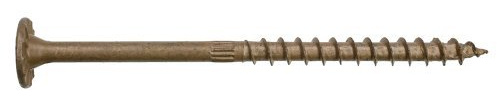 Simpson Structural Screws SDWS22500DB-R50 Wood Screws - 5 in, T40 Drive, Exterior, 50 Pack