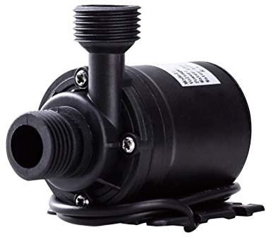 Einsgut 12V 12V Bomba 12V 800L / H Bomba de Agua Sumergible de Alto Rendimiento y de bajo Ruido, sin escobillas