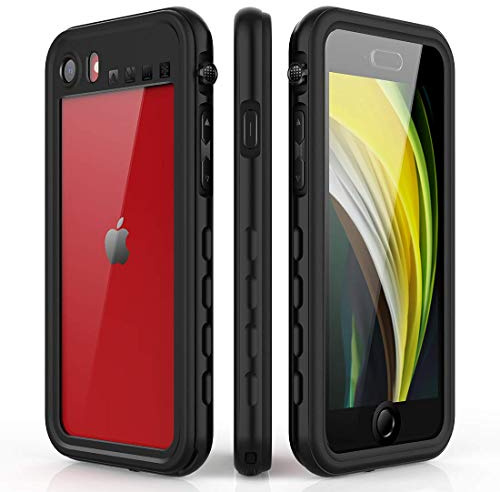 AICase wasserdichte Schutzhülle für iPhone SE 2020 & 7 [IP68 wasserdicht] [Stoßfest] Full Body mit integriertem Displayschutz, wasserfest