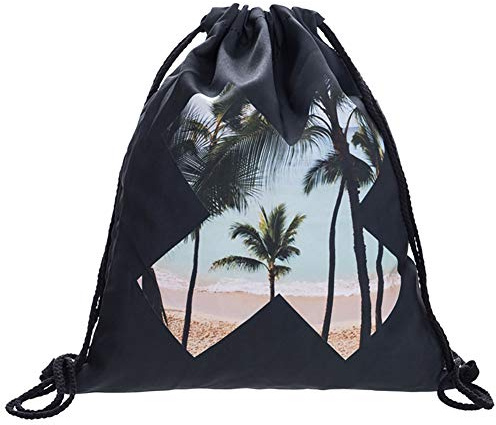 PREMYO Bolsa de Cuerdas Saco de Gimnasio Deporte Mochila Mujer Hombre con Impresión Motivo Gracioso Práctico Cómodo Cordón Robusto