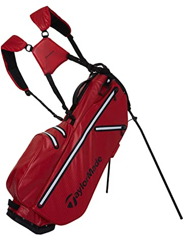 TaylorMade 2023 FlexTech - Bolsa Impermeable con Soporte (Rojo)