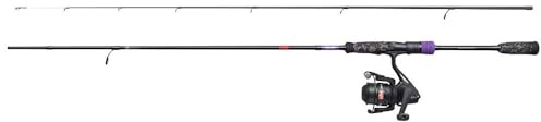 Berkley URBN II Angelköder Combos – Rute und Rolle Combo für den Einstieg beim Raubfischfang. Wählen Sie aus Jigger, Dropshotter, Finesse oder Allrounder-Kits, Schwarz, 2