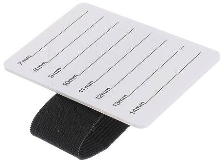 Beavorty 1pezzi Portaciglia Estensione Professionale Vassoio Per Grafting Sopracciglia Con Scala Design Maneggevole e Durevole Per Uso Personale e Saloni Di Bellezza