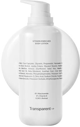 VITAMIN ENRICHED BODY LOTION - Anti-Aging Body Lotion