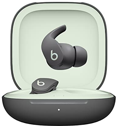 Beats Fit Pro – True Wireless Noise Cancelling Earbuds – Active Noise Cancelling - Sweat Resistant Earphones, Compatible with Apple & Android - Sage Grey (Renewed)
