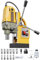 VEVOR Perceuse Magnétique 1400 W, Perceuse à Colonne Portable, Force 12500 N, Vitesse 800 tr/min, Max. Diamètre d'Alésage 40 mm, avec 11 Forets de Carottage, pour Installation Construction Chantier