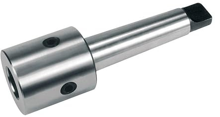 Aufnahme für Gewindebohrer M27 und M30, kompatibel mit Bohrern, ideal für Gewinde- und Klemmarbeiten in Metall und Holz.