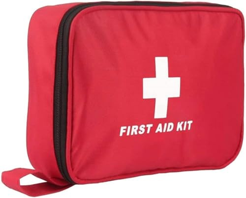 Kit Completo de Botiquín de Primeros Auxilios 180 Piezas, Bolsa Médica para Emergencias Interiores y Actividades al Aire Libre, para Coche Casa Lugar Trabajo Mochila y Acampar Senderismo Viaje