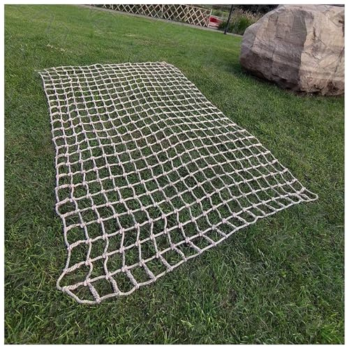 Amacthysh Rope Net for Climbing,Climbing Frame Net,Rope Netting for Balcony Stairs Garden Playground Safety Protection,Indoor Outdoor Decor,23 * 32.8ft